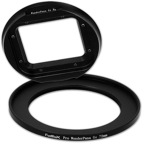 FotodioX Pro WonderPana Go Filter Adapter System with 72mm Step-Up Ring for GoPro Hero 3, FotodioX, Pro, WonderPana, Go, Filter, Adapter, System, with, 72mm, Step-Up, Ring, GoPro, Hero, 3
