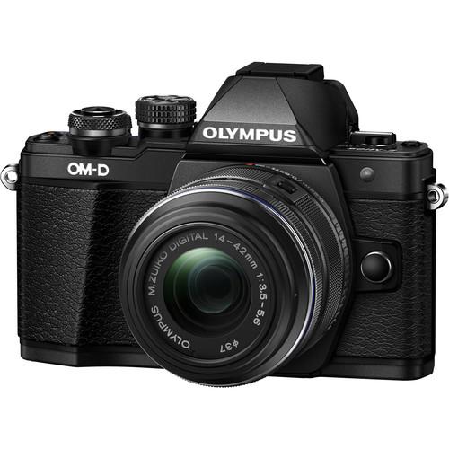 Olympus OM-D E-M10 Mark II Mirrorless Micro Four Thirds Digital Camera with 14-42mm II R Lens