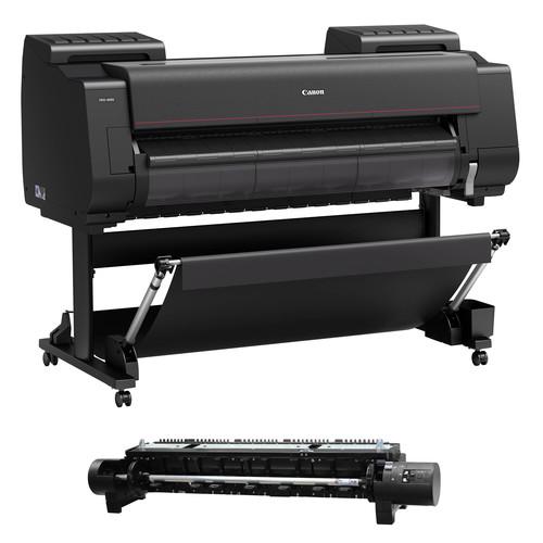 Canon imagePROGRAF PRO-4000 44" Professional Photographic Large-Format Inkjet Printer with RU-41 Multifunction Roll System Kit