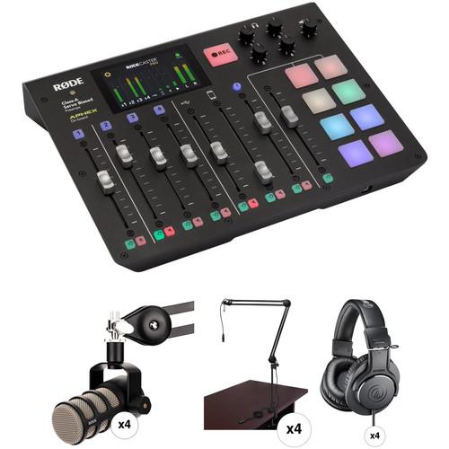 USER MANUAL Rode RODECaster Pro 4-Person Podcast Studio | Search For ...