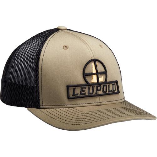 Leupold Reticle Flat Brim Trucker Hat, Leupold, Reticle, Flat, Brim, Trucker, Hat