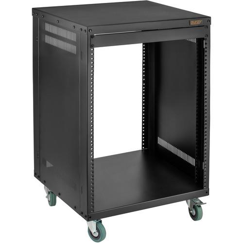 Auray ERS- 12U Steel Equipment Rack with 3" Casters