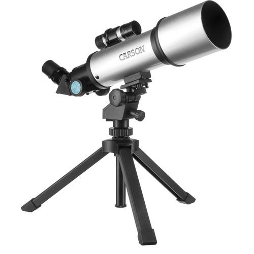 carson skyseeker jc200 reflector tabletop telescope