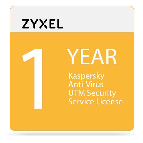 ZyXEL 1-Year Kaspersky Anti-Virus UTM Security Service License for USG50 Unified Security Gateway