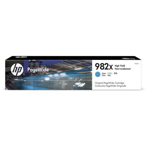 HP 982X High Yield Cyan PageWide Ink Cartridge, HP, 982X, High, Yield, Cyan, PageWide, Ink, Cartridge