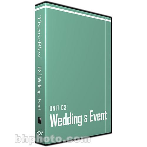 12 Inch Design ThemeBlox HDV Unit 03 - Wedding & Events