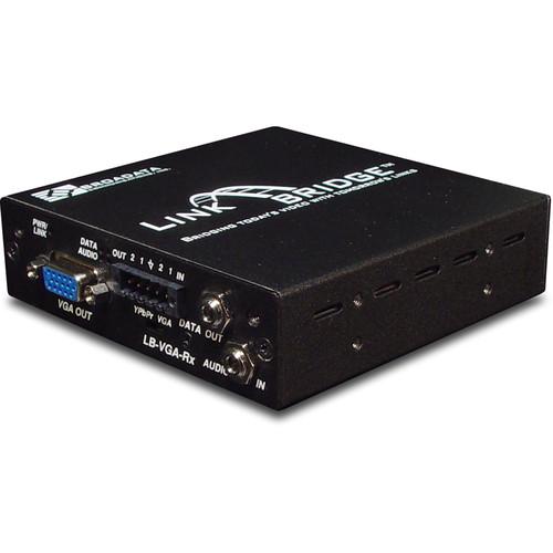 Link Bridge VGA Video Transmitter with Embedded Audio and Data