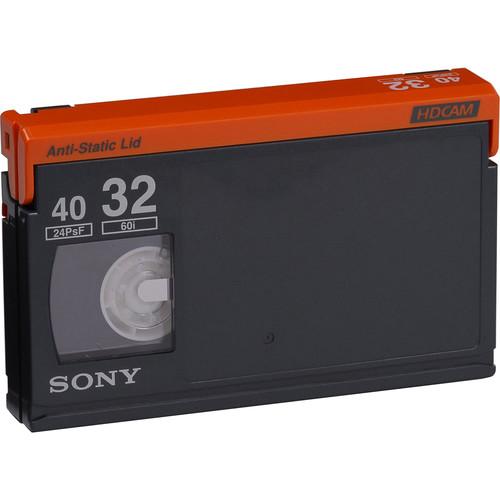 Sony BCT-32HD 2 HDCAM Videocassette, Small, Sony, BCT-32HD, 2, HDCAM, Videocassette, Small