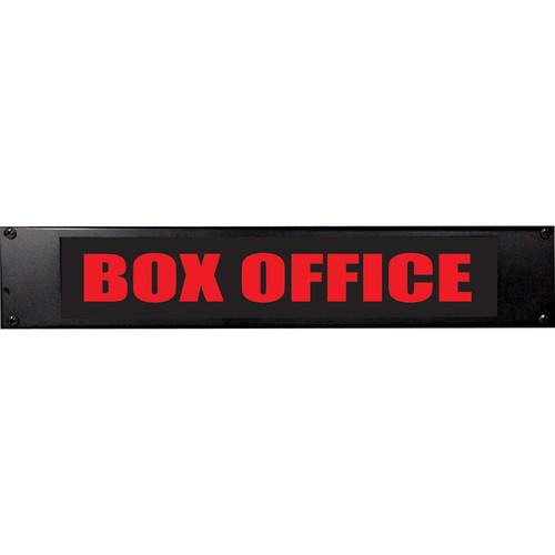 American Recorder BOX OFFICE Sign with LEDs