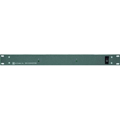 Hotronic Dual Analog To Digital Audio Converter - Analog Stereo Balanced Audio to AES EBU Digital Audio