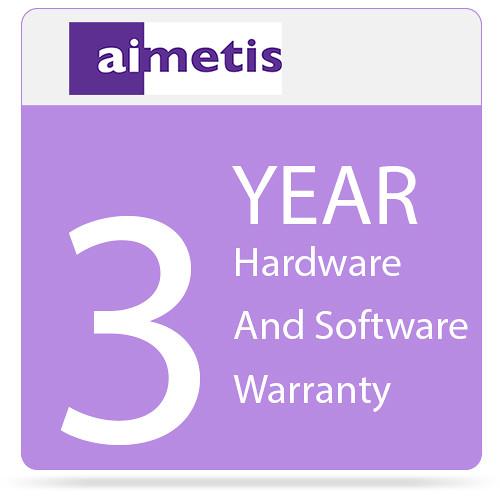 aimetis 3-Year Hardware and Software Warranty