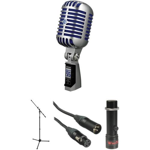Shure Super 55 Deluxe Vocal Microphone Kit