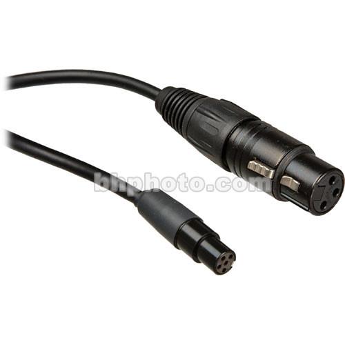Remote Audio Lectrosonics Microphone Level to Beltpack Cable with 3-pin XLR and TA5-Female Connections, Remote, Audio, Lectrosonics, Microphone, Level, to, Beltpack, Cable, with, 3-pin, XLR, TA5-Female, Connections