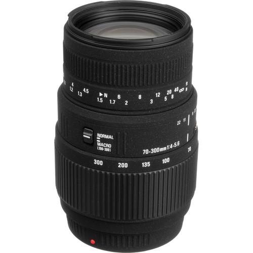 Sigma 70-300mm f 4-5.6 DG Macro Lens for Sony and Minolta Cameras