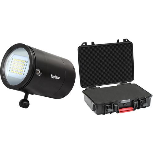 Bigblue VL33000P Mini Video LED Dive Light with Protective Case