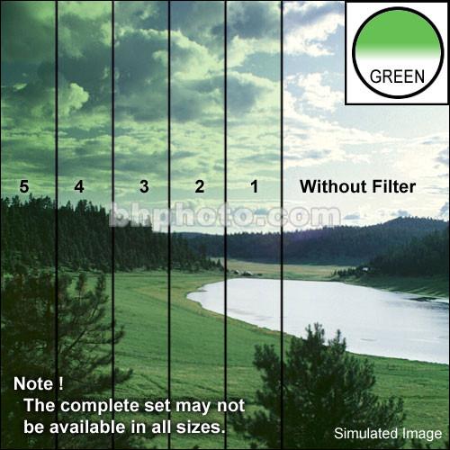 Tiffen 3 x 4" 1 Green Soft-Edge Graduated Filter