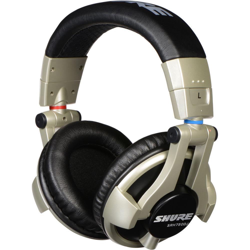 Shure SRH750DJ Professional Stereo DJ Headphones, Shure, SRH750DJ, Professional, Stereo, DJ, Headphones