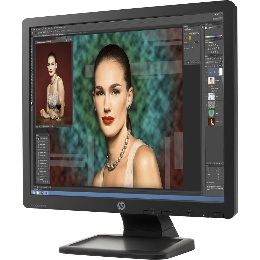 HP P19A 19" ProDisplay LED Backlit LCD Monitor