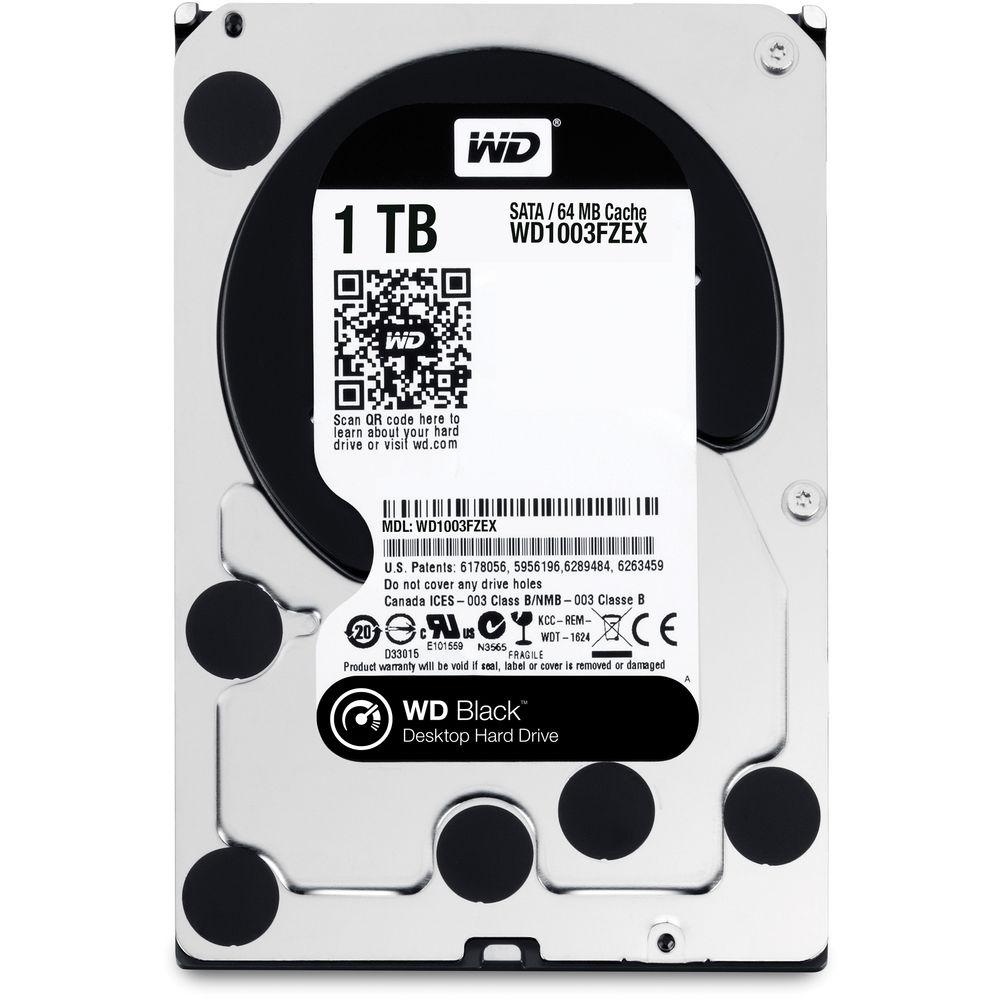 WD 1TB Desktop Performance Caviar Black HDD Retail Kit