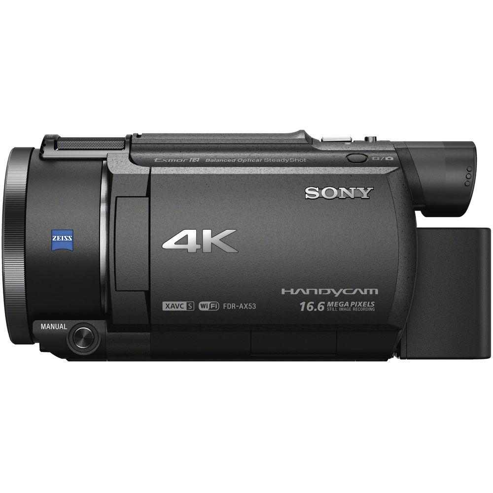 Sony FDR-AX53 4K Ultra HD Handycam Camcorder, Sony, FDR-AX53, 4K, Ultra, HD, Handycam, Camcorder