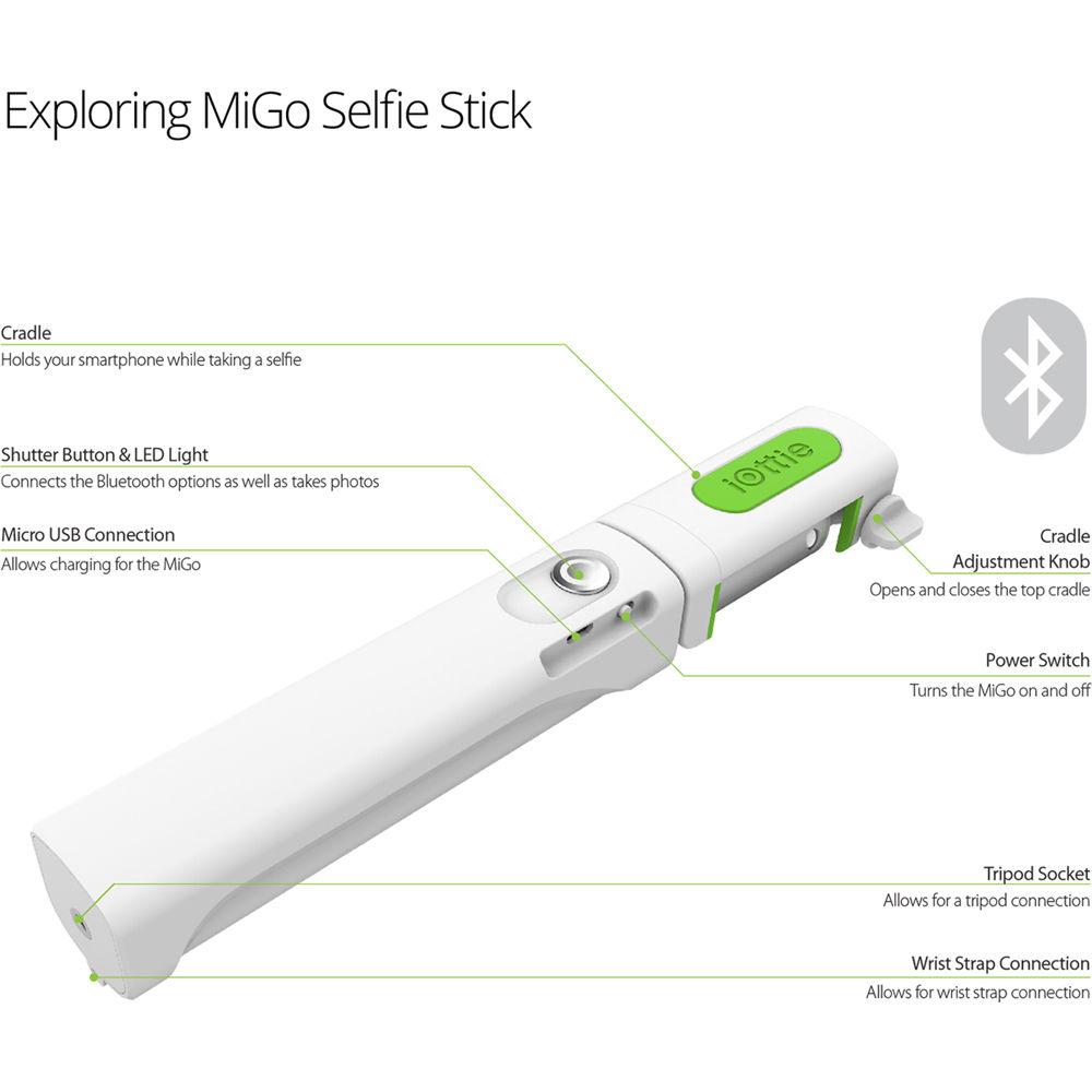 iOttie MiGO Adjustable Selfie Stick
