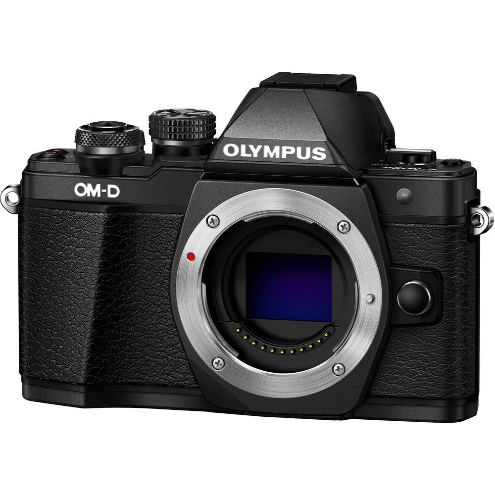 Olympus OM-D E-M10 Mark II Mirrorless Micro Four Thirds Digital Camera with 14-42mm II R Lens