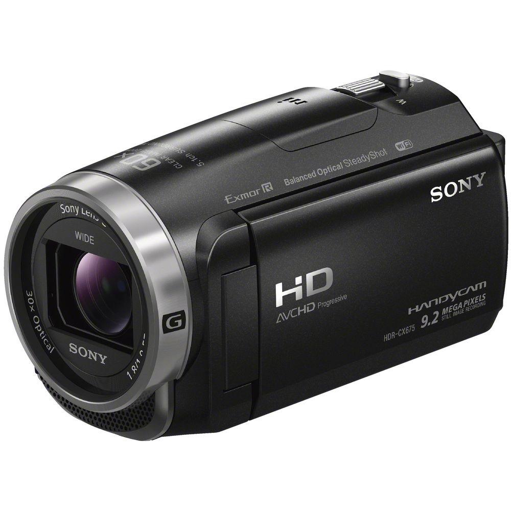 Sony HDR-CX675 Full HD Handycam Camcorder with 32GB Internal Memory, Sony, HDR-CX675, Full, HD, Handycam, Camcorder, with, 32GB, Internal, Memory