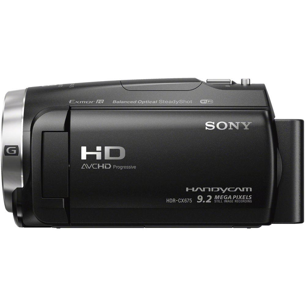 Sony HDR-CX675 Full HD Handycam Camcorder with 32GB Internal Memory, Sony, HDR-CX675, Full, HD, Handycam, Camcorder, with, 32GB, Internal, Memory