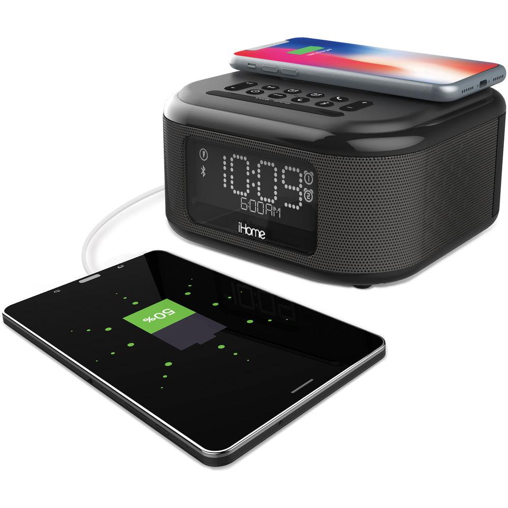 iHome iBTW23 Dual-Alarm Bluetooth Clock, iHome, iBTW23, Dual-Alarm, Bluetooth, Clock