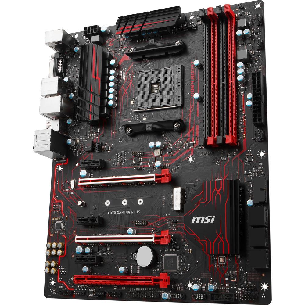 MSI X370 Gaming Plus AM4 ATX Motherboard