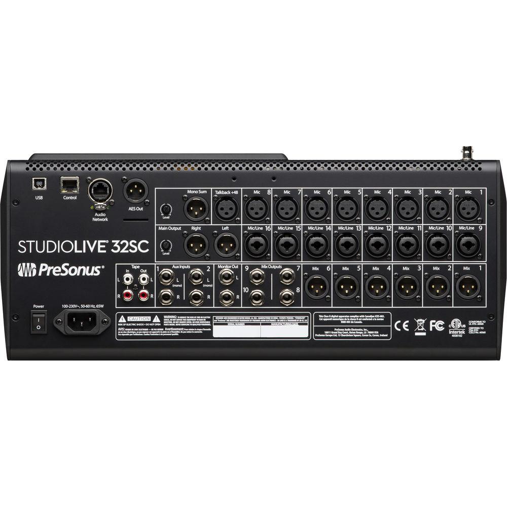 USER MANUAL PreSonus StudioLive 32SC Series III S | Search For Manual