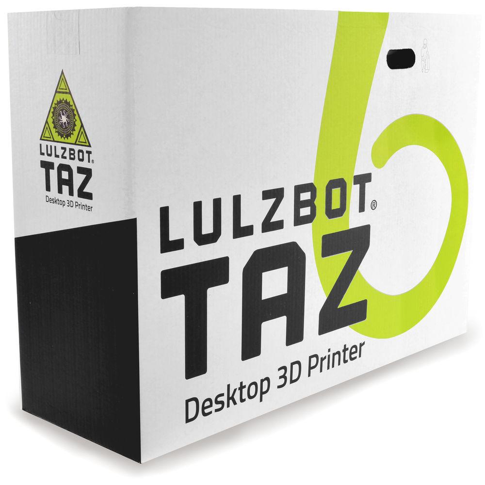 LulzBot TAZ 6 3D Printer, LulzBot, TAZ, 6, 3D, Printer