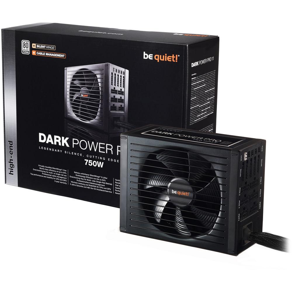 Блок питания be quiet dark power pro 11 bn252 750w обзор