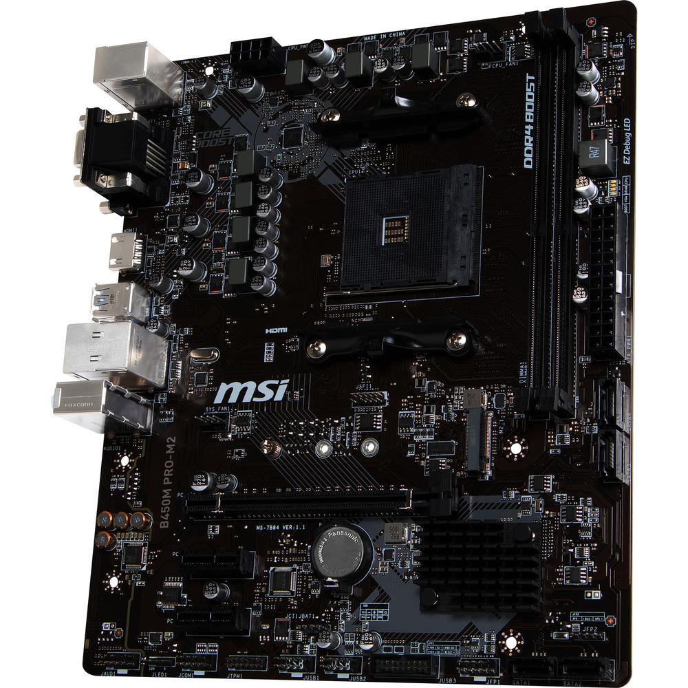 User Manual Msi B450m Pro M2 Am4 Micro Atx Motherboard Search For Manual Online