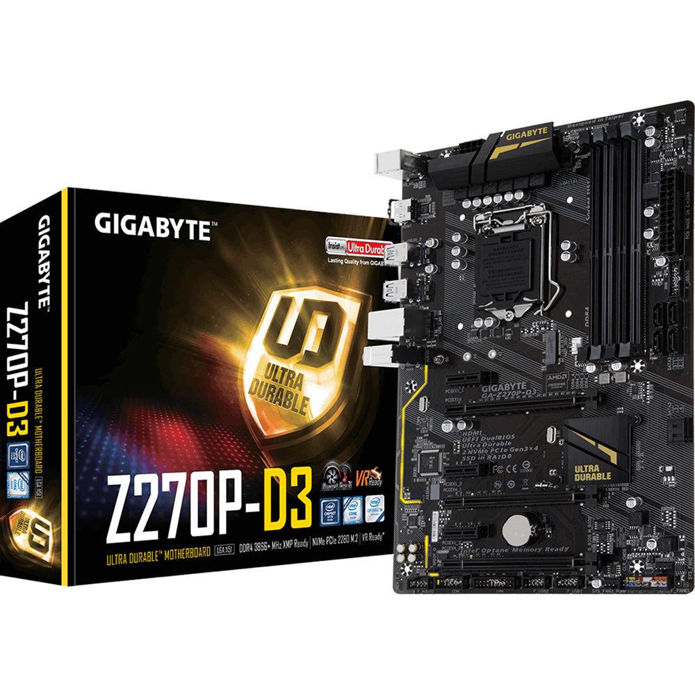 Gigabyte z270p d3 совместимость