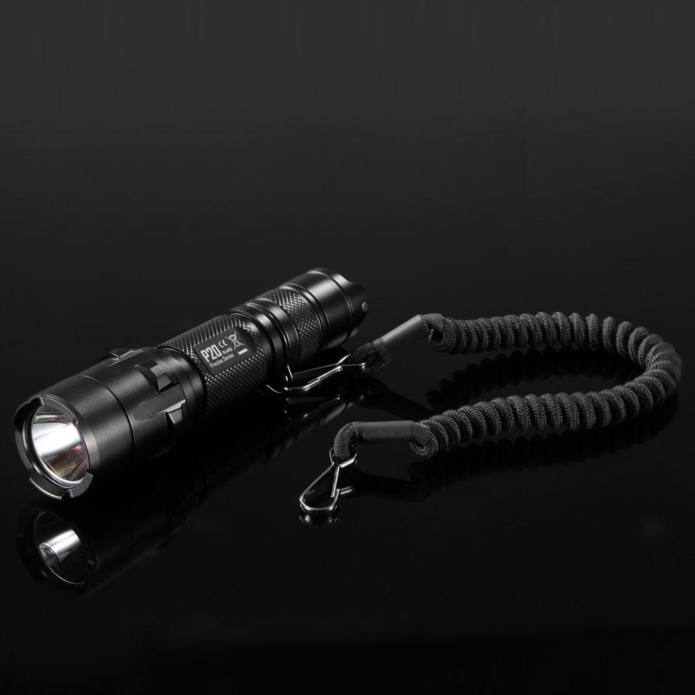 Nitecore NTL10 Coiled Tactical Flashlight Lanyard, Nitecore, NTL10, Coiled, Tactical, Flashlight, Lanyard