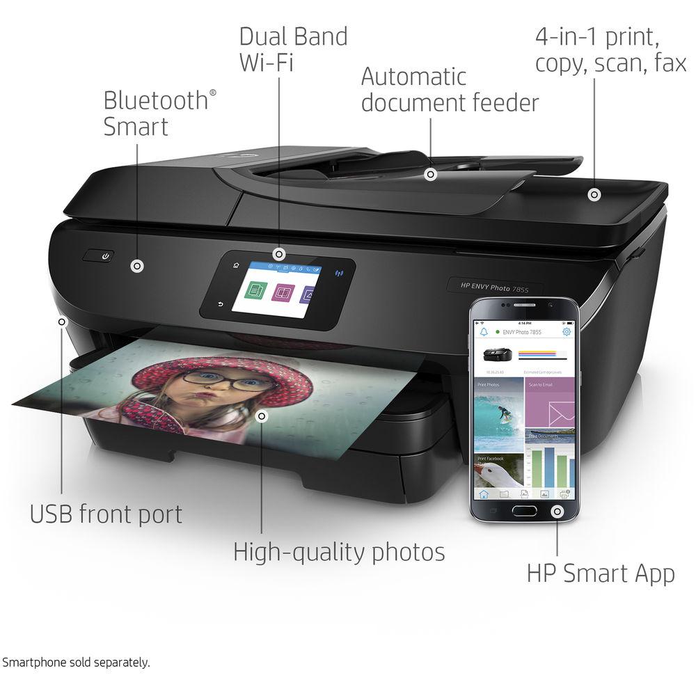 HP ENVY Photo 7855 All-in-One Inkjet Printer