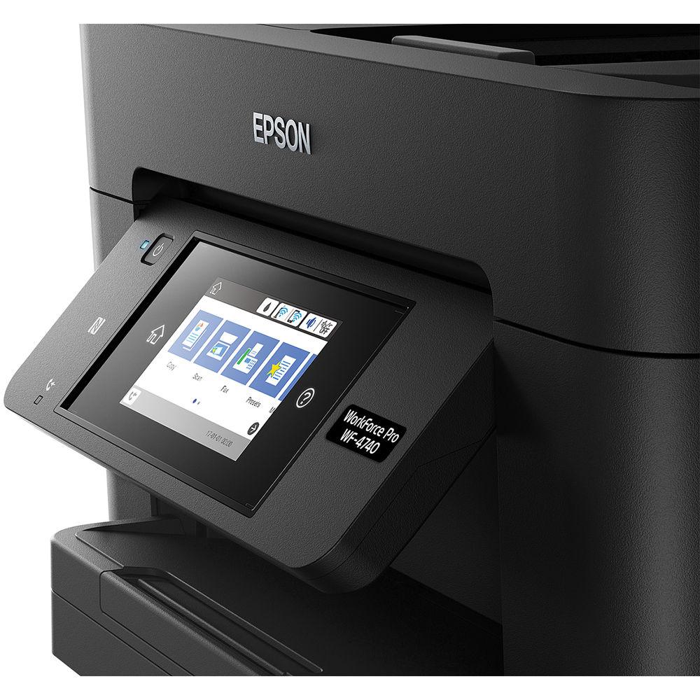 USER MANUAL Epson WorkForce Pro WF-4740 All-in-One Inkjet | Search For ...