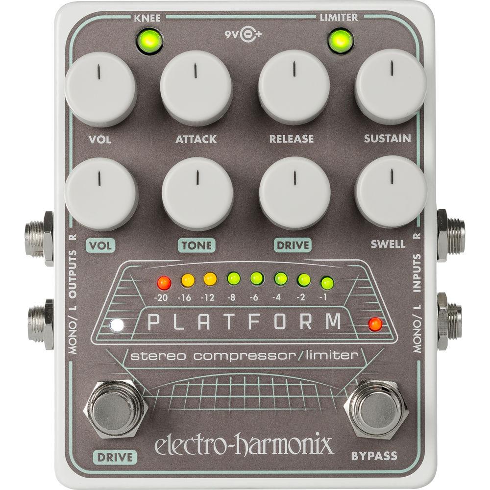 USER MANUAL Electro-Harmonix PLATFORM Stereo Compressor Limiter Pedal