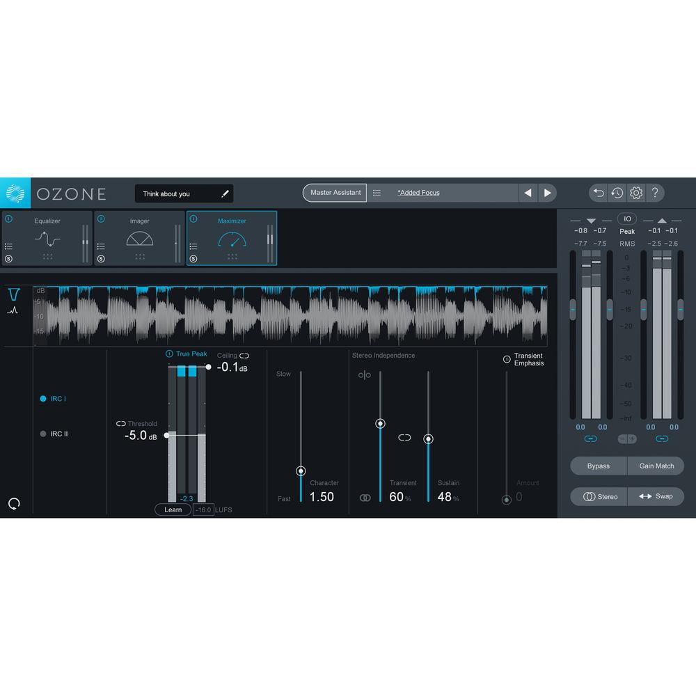 USER MANUAL iZotope Ozone 8 Elements | Search For Manual Online