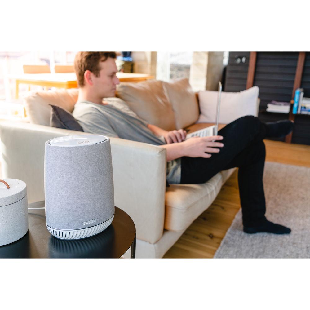 Netgear Orbi Mesh Wi-Fi System with Orbi Voice Smart Speaker