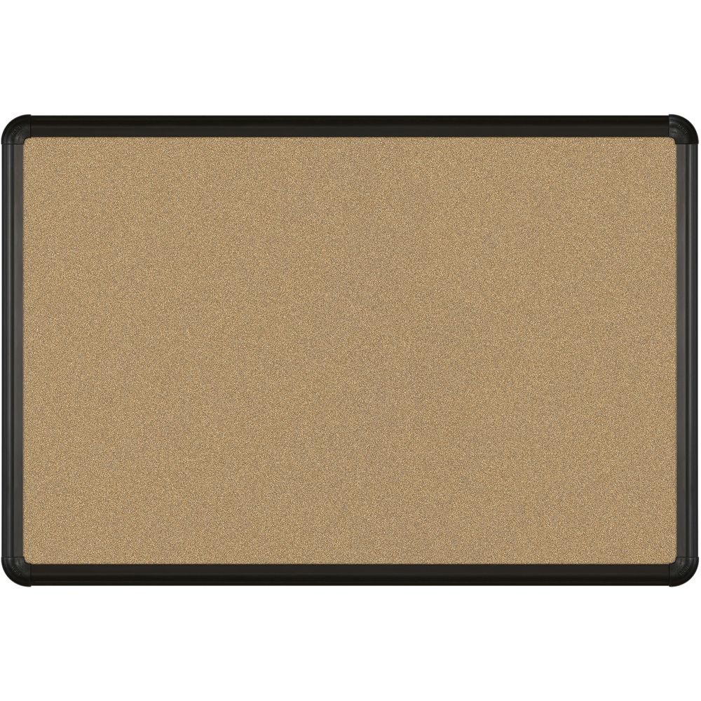 Best Rite Splash-Cork Tackboard with Black Presidential Trim, Best, Rite, Splash-Cork, Tackboard, with, Black, Presidential, Trim