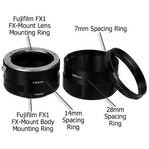 FotodioX Macro Extension Tube Set for Fujifilm X-Series Cameras: for Extreme Close-Up Photography, FotodioX, Macro, Extension, Tube, Set, Fujifilm, X-Series, Cameras:, Extreme, Close-Up, Photography