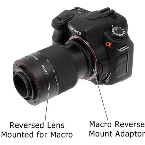 FotodioX 49mm Reverse Mount Macro Adapter Ring for Sony A-Mount Cameras, FotodioX, 49mm, Reverse, Mount, Macro, Adapter, Ring, Sony, A-Mount, Cameras