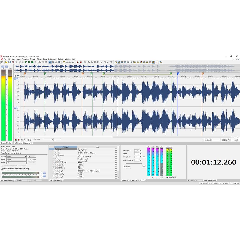 download the last version for ios MAGIX Sound Forge Audio Studio Pro 17.0.2.109
