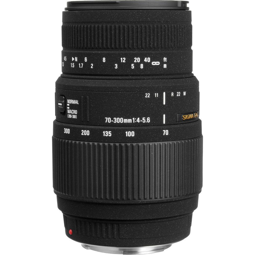 Sigma 70-300mm f 4-5.6 DG Macro Lens for Sony and Minolta Cameras