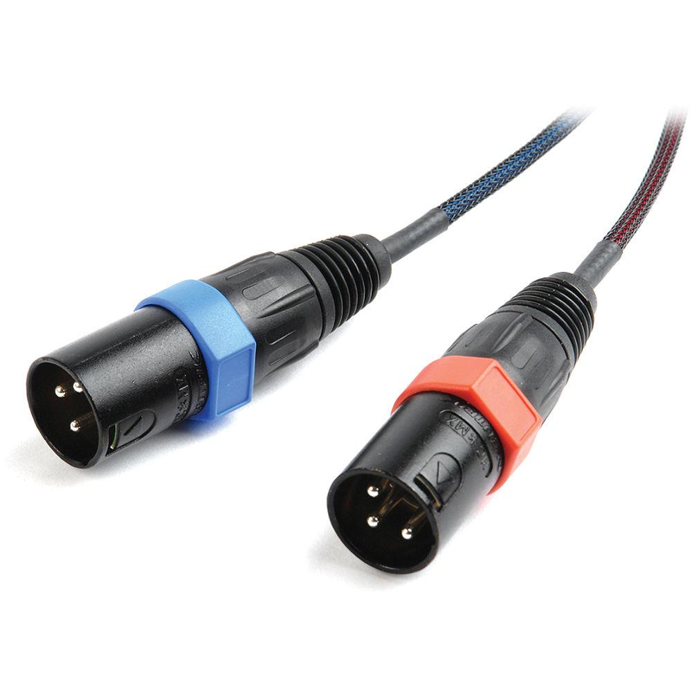 Remote Audio CA744XLRLO Dual XLR Male to Dual TA3F Output Cable for 744T, Remote, Audio, CA744XLRLO, Dual, XLR, Male, to, Dual, TA3F, Output, Cable, 744T