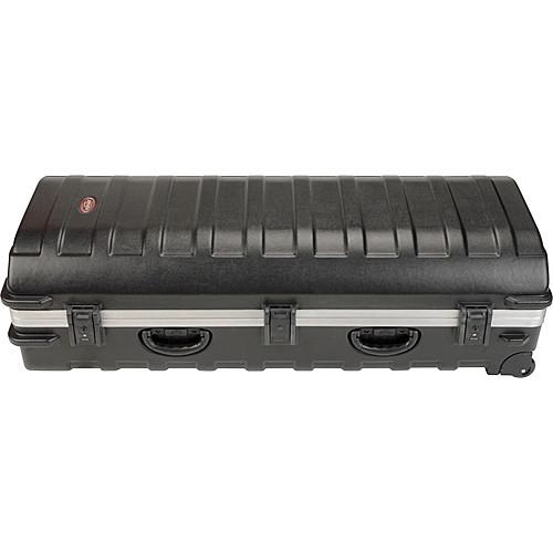 SKB X-Large ATA Stand Case with Wheels - holds Audio and Lighting Stands up to 49 1 2 x 20 1 4 x 13 1 2