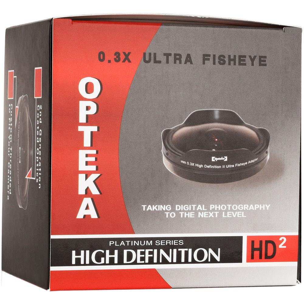 Opteka 52mm 0.3X HD Ultra Fisheye Lens Adapter, Opteka, 52mm, 0.3X, HD, Ultra, Fisheye, Lens, Adapter